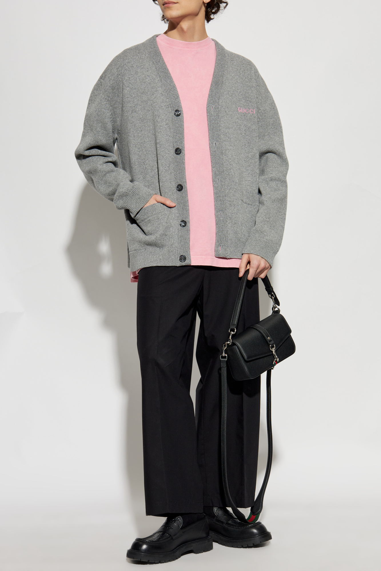 Gucci Cardigan with Pockets | Men's | Vitkac